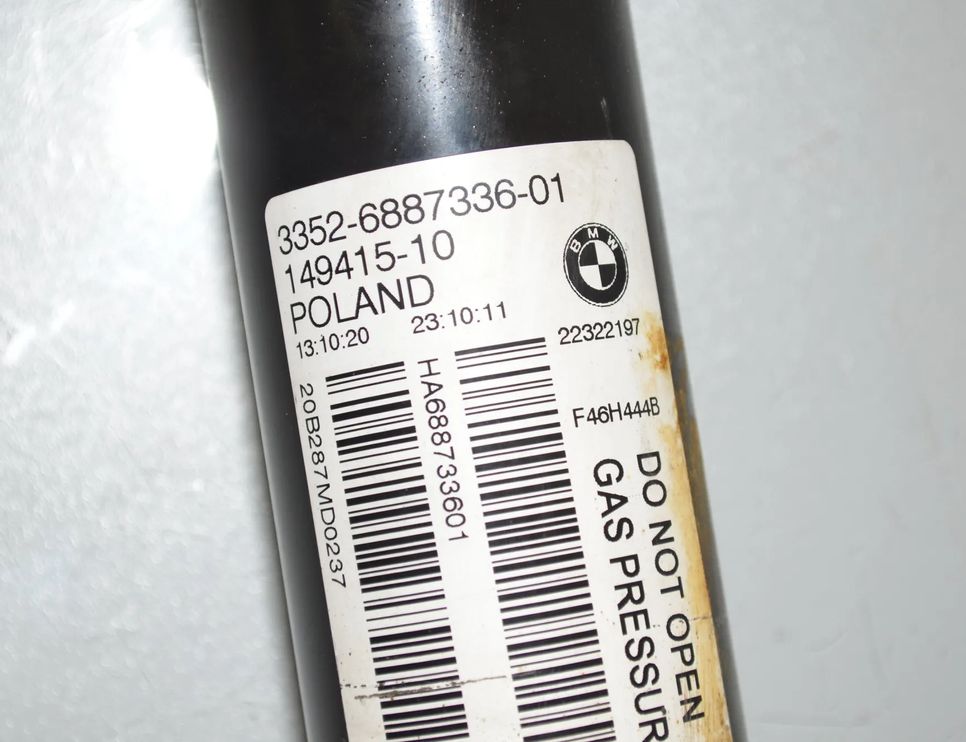 BMW 2 Series Grand Tourer F46 (2018-2023) Rear Left Shock Absorber 6791706,6887336,33506791706,33506887336,33526870081,6870081,6857465,33526857465 23114068