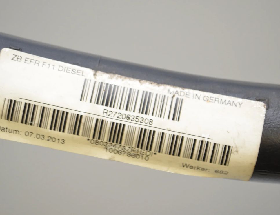 BMW 5 Series F10/F11 (2009-2017) Fuel Tank Pipe 16117206353,16114899859,4899859,7206353 25397804