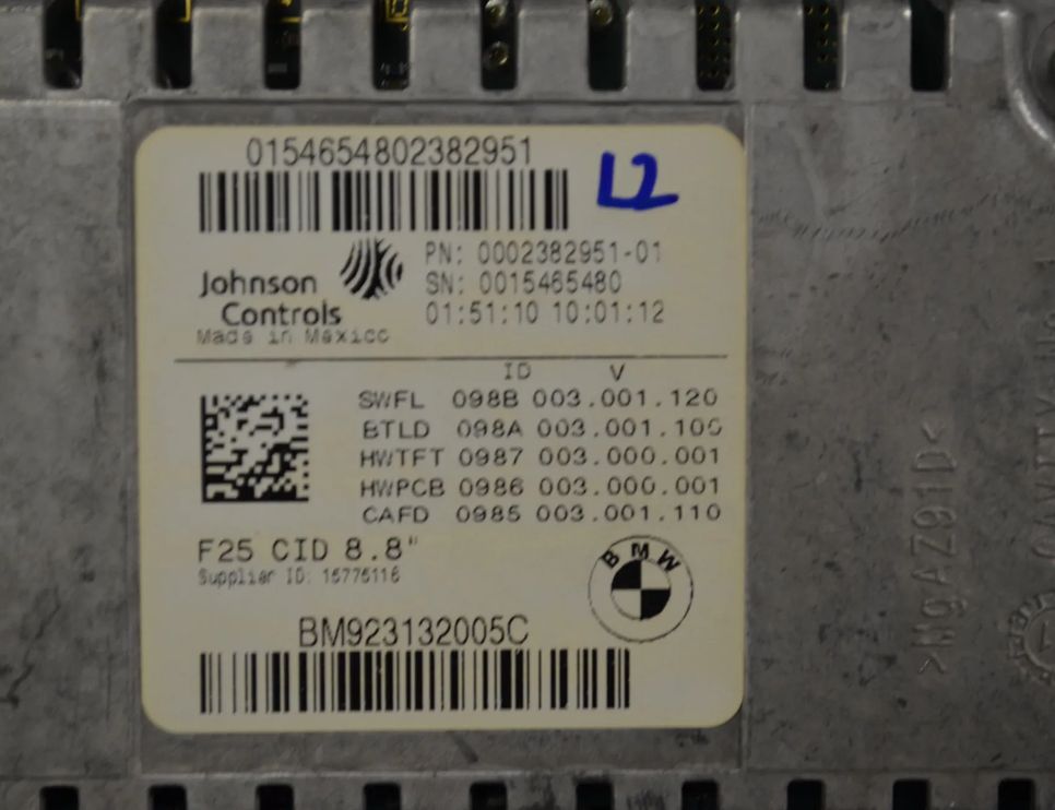 BMW X3 F25 (2010-2017) Navigation System 61319253944,65829267955,9267955,9275509,65129275509,9231320,65509231320,65509289584,9289584,9253944 26764735