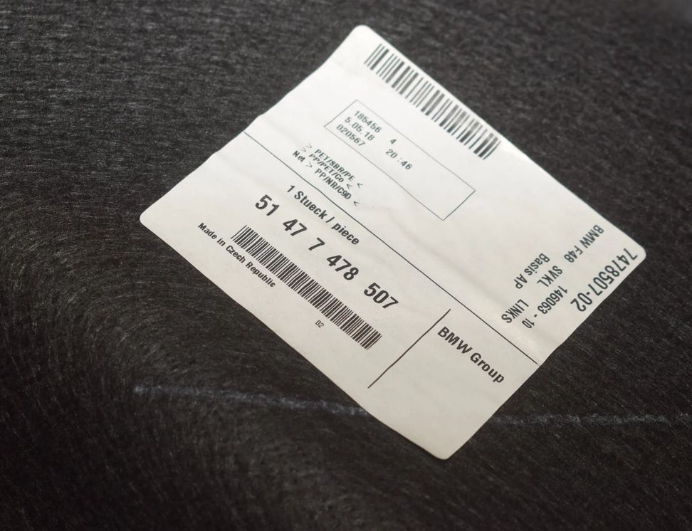 BMW X1 F48/F49 (2015-2023) Trunk Trim Kit 7332819,7332820,7331419,7425348,7478507,7425349,7425352,7425347,51477425347,51477425348,51477425352,51477331419,7382851,51437382851,7382852,51437382852 29482850