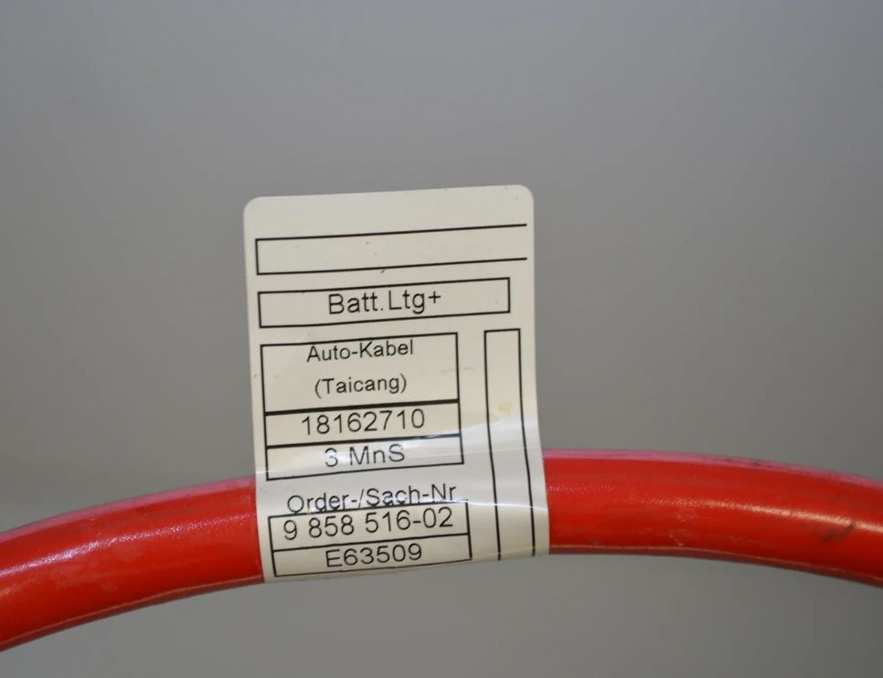 BMW iX3 1 generation (G08) (2020-2024) Positive Battery Cable 61129858516,9858516 30421636
