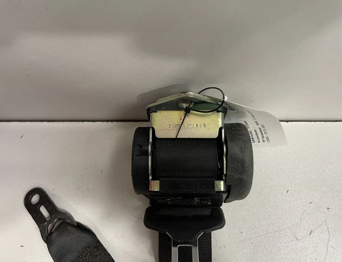 BMW 3 Series E90/E91/E92/E93 (2004-2013) Aizmugurējā kreisā drošības josta 9128866 13145537