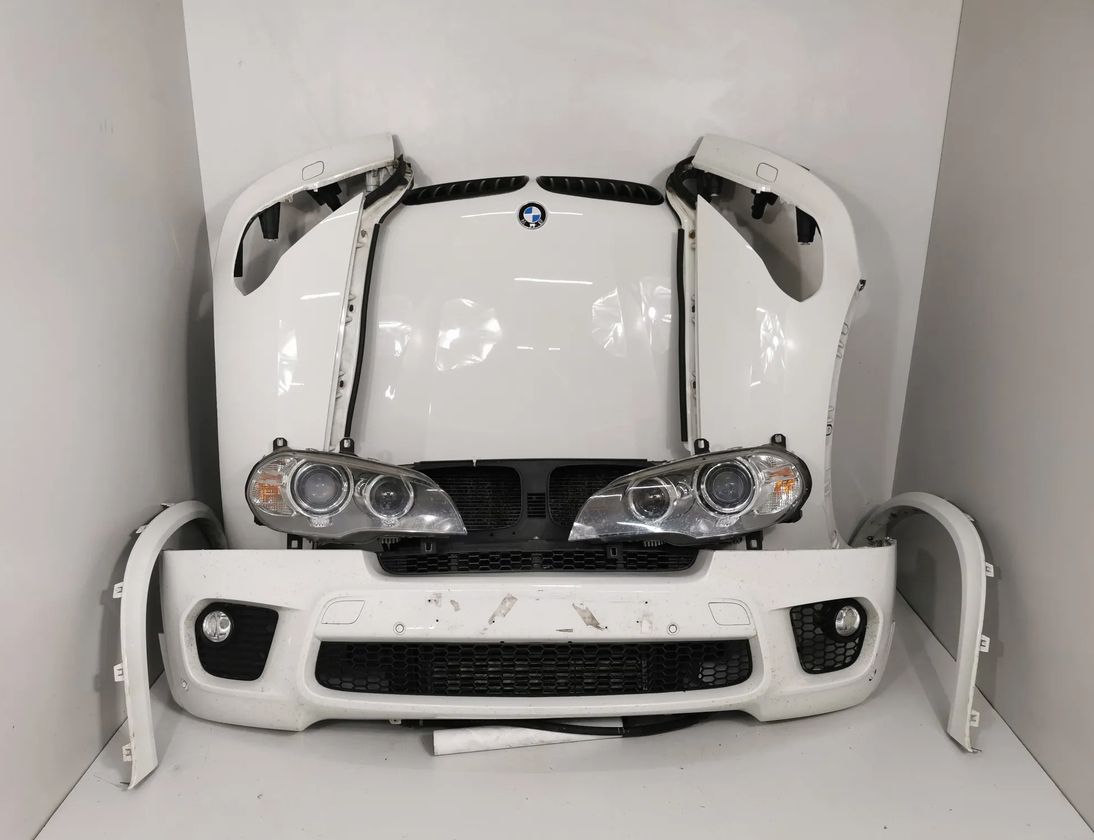 BMW X5 E70 (2006-2013)  Комплект передних частей 7278045,7278046,8047322,7222952,8037277,7533472,8037291,8037292,8037293,8037294,7207195,7207196,8037289,8037290,8037283,8037284,8037281,8037282,7486754,7222991,7222992,7222877,7234831,8506987 20683549