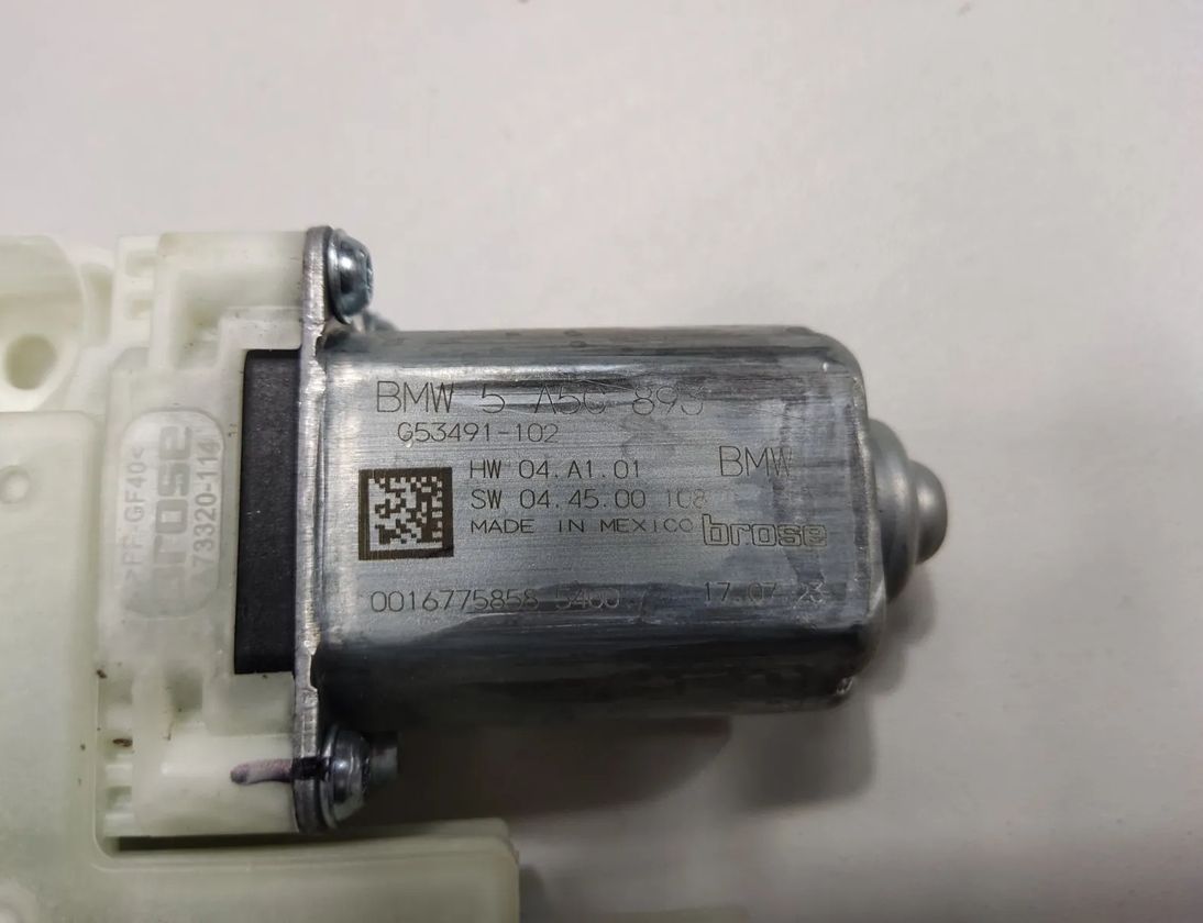 BMW X3 G01 (2017-2024) Front Left Door Window Regulator Motor 5A5C893,7455081,7181701,7429621 27987554