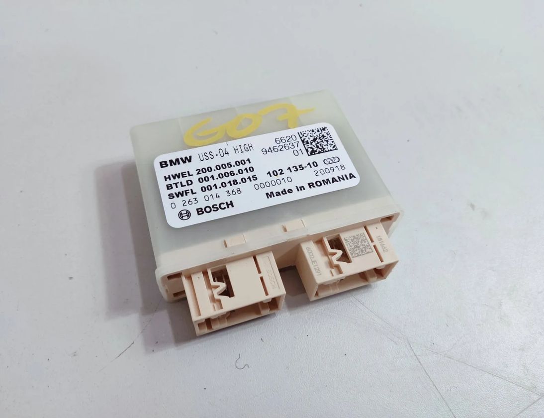 BMW X7 G07 (2018-2024) Pārkingsensoru vadības bloks 5B523A9,5B3A594,5A44585,9258589,9418331,9436007 28821257