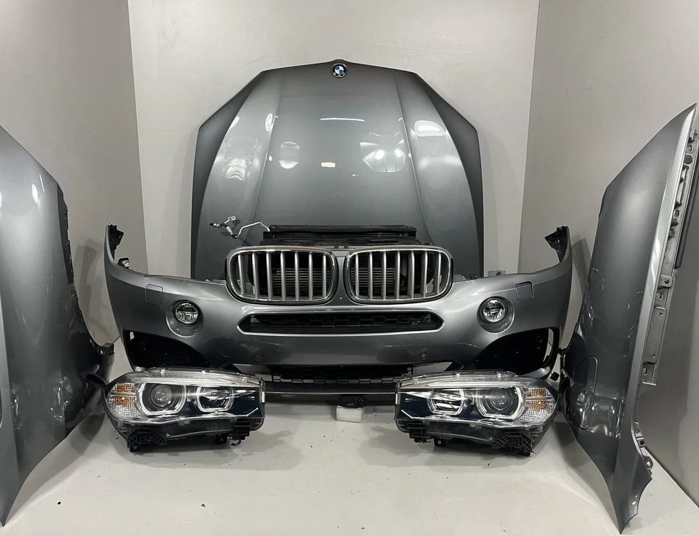 BMW X5 F15 (2013-2018) Priekšējo daļu komplekts 7381758,7381737,7407863,8054014,8058507,8058508,8058060,7326053,7626054,7626051,7626052,7290055,7290056,7646751,7809321,7795909,8572188,8574000,7807624 30755466