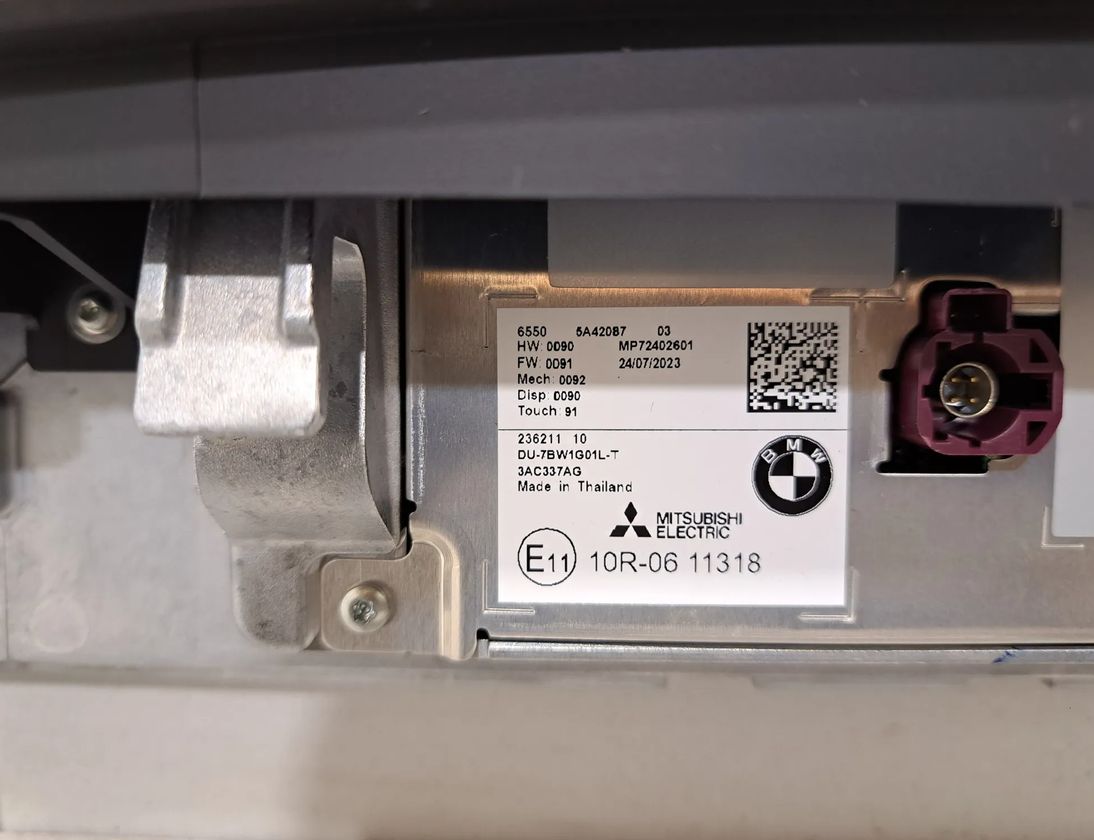 BMW X4 G02 (2018-2024) Navigation Display 5A42087 32809976