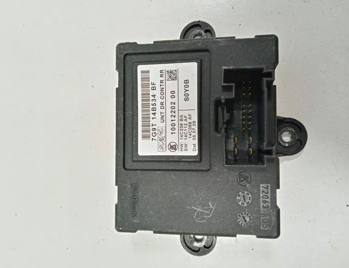 VOLVO V70 3 generation (2007-2020) Aizmugurējo labo durvju vadības bloks 7G9T14B534BF,1001220200 24709285
