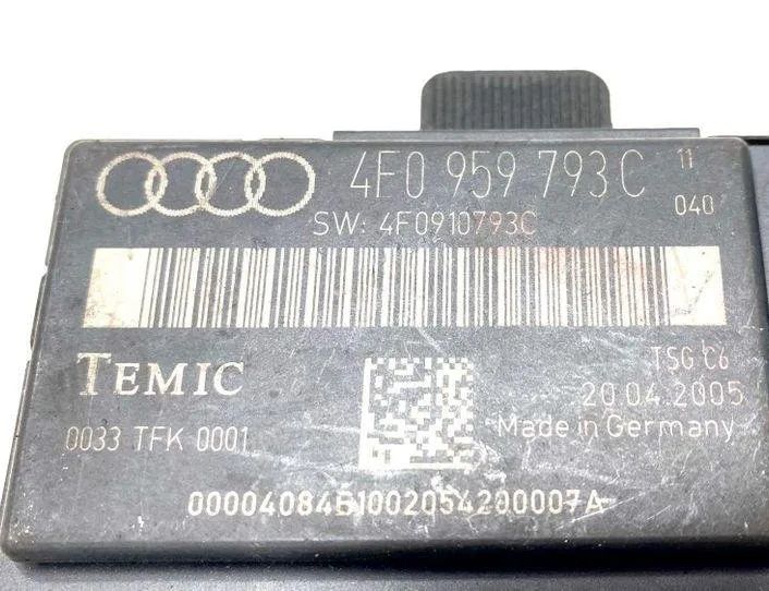 AUDI A6 C6/4F (2004-2011) Блок управления дверей левый задний 4F0959793C,4F0910793C,0033TFK0001 24711161