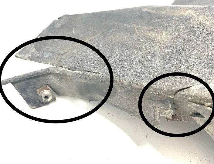 VOLVO XC60 1 generation (2008-2017) Right Side Plastic Sideskirt Cover 31294849 24729251