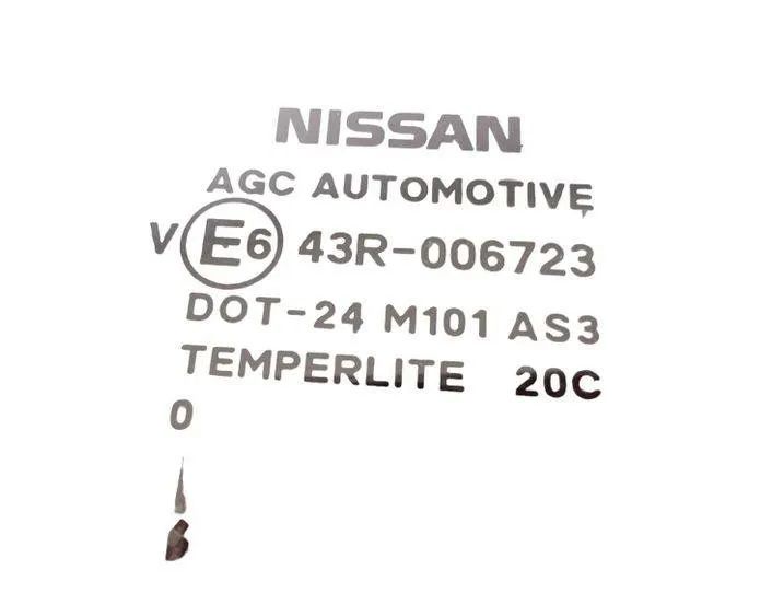 NISSAN Qashqai 1 generation (2007-2014) Rear Right  Window 43R006723,DOT24M101AS3,U2105163 24748604