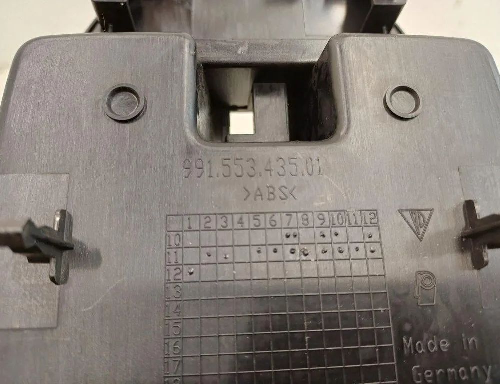 PORSCHE 911 991 (2011-2020) Center Console Trim 99155343501 31128119