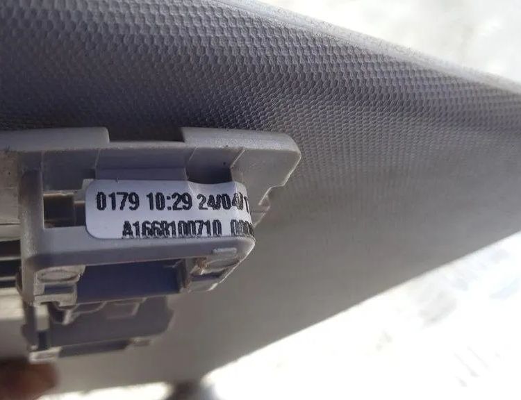 MERCEDES-BENZ GLE W166 (2015-2018) Left Side Sun Visor A1668100710 31143617