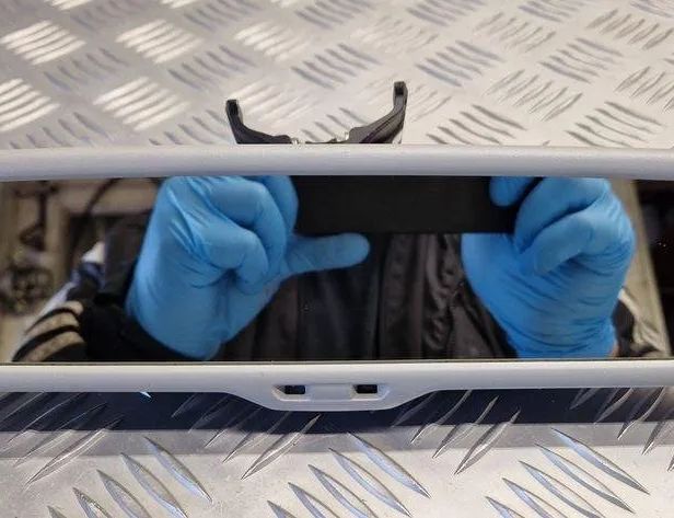 VOLKSWAGEN Golf 8 generation (2019-2023) Interior Rear View Mirror E11026141 31079028