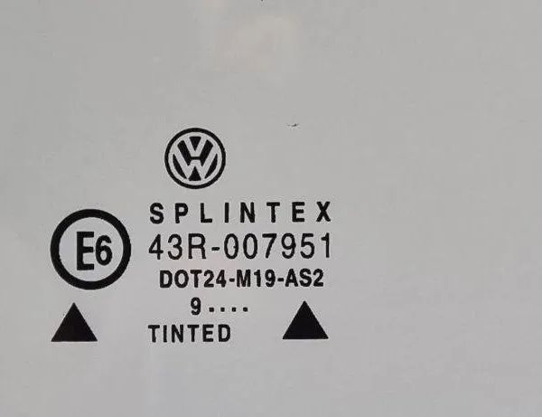 VOLKSWAGEN Golf 4 generation (1997-2006) Priekšējo labo durvju stikls 43R007951 31095339