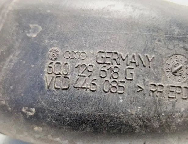 SKODA Fabia 1 generation  (2004-2007) Citas caurules 6Q0129618G 31118252