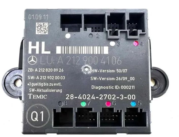 MERCEDES-BENZ C-Class W204/S204/C204 (2004-2015) Aizmugurējo labo durvju vadības bloks A2129004106,A2128208926,A2129020003 24659494
