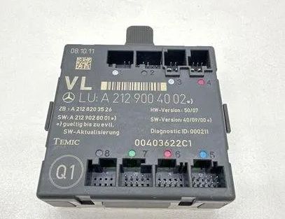 MERCEDES-BENZ C-Class W204/S204/C204 (2004-2015) Блок управления дверей левый задний A2129004002,A2128203526 25049391