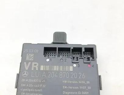 MERCEDES-BENZ C-Class W204/S204/C204 (2004-2015) Rear Right Door Control Unit A2048702026 25052675