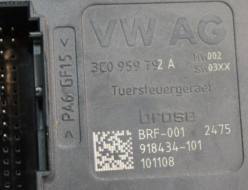 VOLKSWAGEN Golf 6 generation (2008-2015) Маторчик стеклоподъемника передней левой двери 1K5837401BA,3C0959792A 10798218