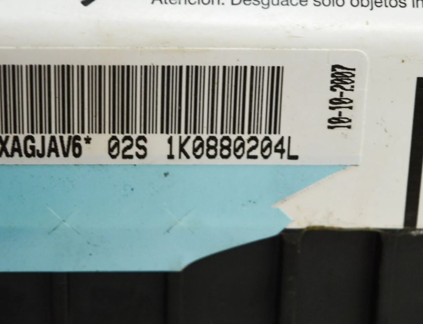 VOLKSWAGEN Golf Plus 2 generation (2009-2014) Vadības paneļa drošības spilvens SRS 1K0880204L 11567621