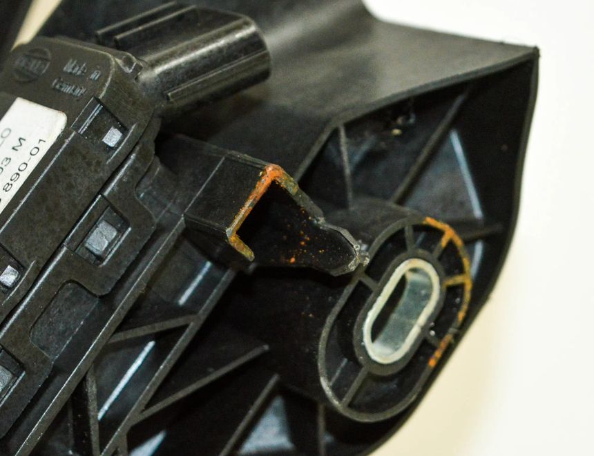 VOLKSWAGEN Tiguan 1 generation (2007-2017) Throttle Pedal 1K1723503M 13927628