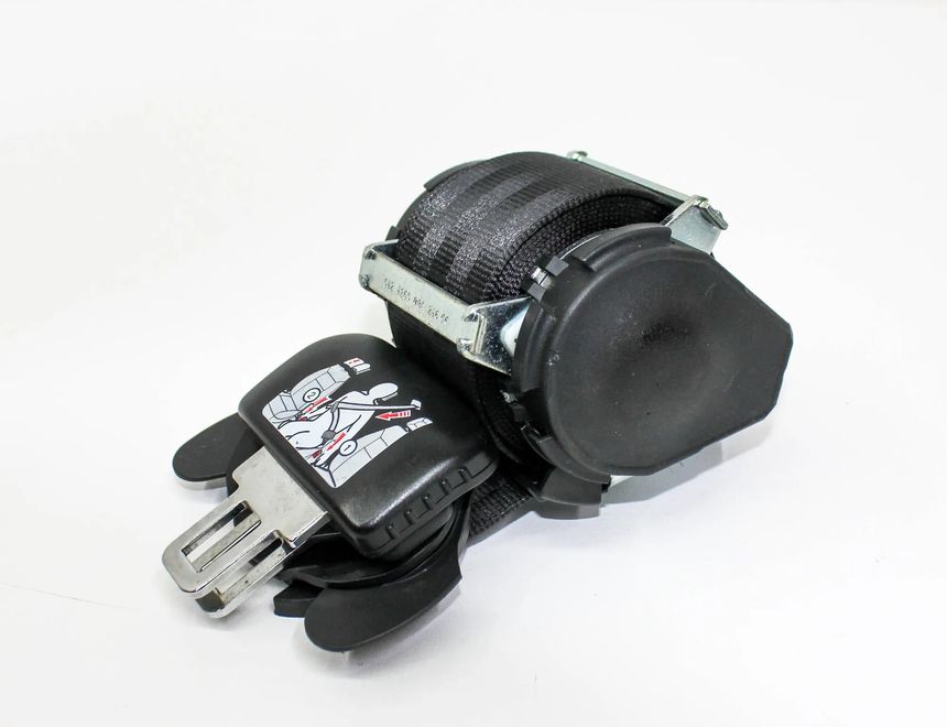 VOLKSWAGEN Touran 1 generation (2003-2015) Left Side Trunk Seatbelt 6X0857737 23772157