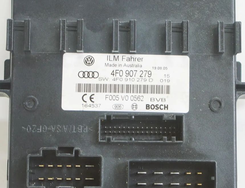 AUDI A6 C6/4F (2004-2011) Lukturu vadības bloks 4F0907279 2594874