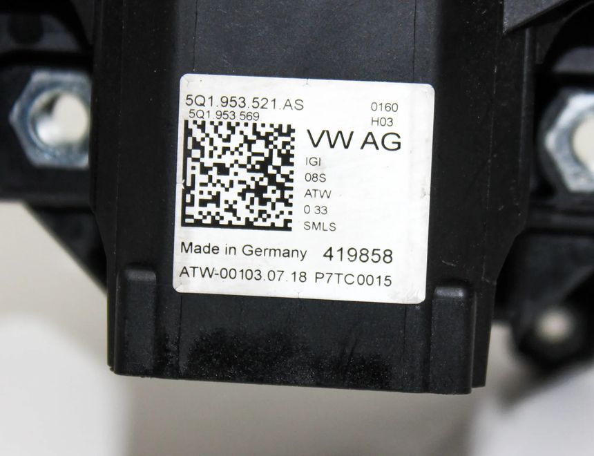 VOLKSWAGEN Arteon 1 generation (2017-2024) Indicator Wiper Stalk Switch 5Q1953569,5Q1953502,5Q1953521AS 26553063