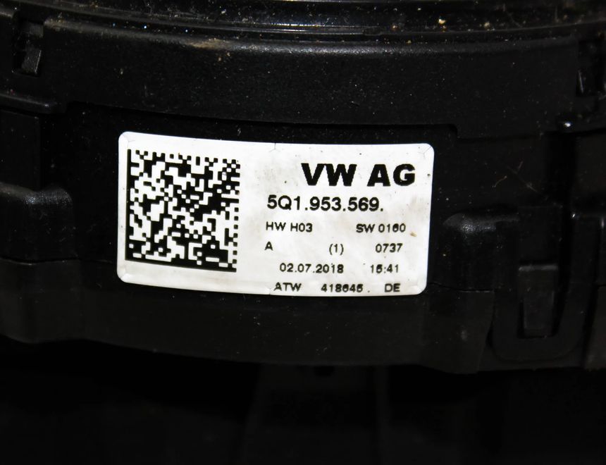 VOLKSWAGEN Arteon 1 generation (2017-2024) Indicator Wiper Stalk Switch 5Q1953569,5Q1953502,5Q1953521AS 26553063