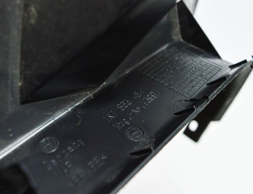 VOLKSWAGEN Golf 6 generation (2008-2015) Right A Pillar Trim 1K1863484 2982540