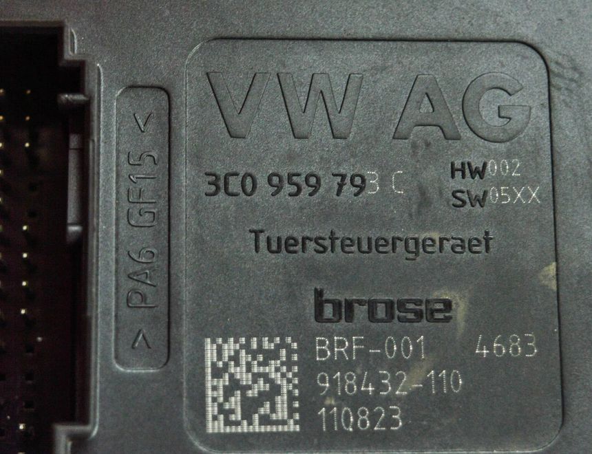 VOLKSWAGEN Passat B7 (2010-2015) Front Right Door Window Control Motor 3C0959793C 3004961