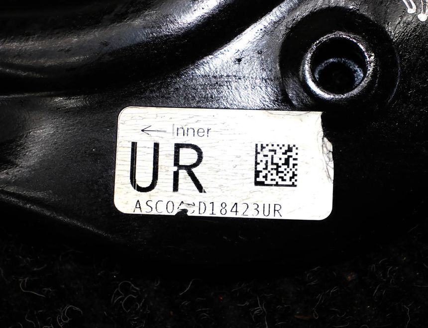 HONDA Civic 10 generation (2015-2021) Rear Right Arm 31157359