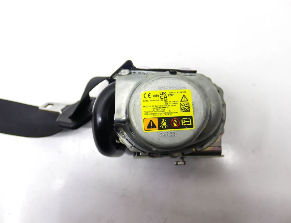 BMW iX3 1 generation (G08) (2020-2024) Aizmugurējā labā drošības josta 33054574 33056847