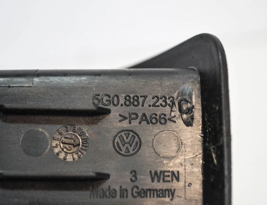 VOLKSWAGEN Golf 7 generation (2012-2024) Other Interior Parts 5G0887233C 3536748