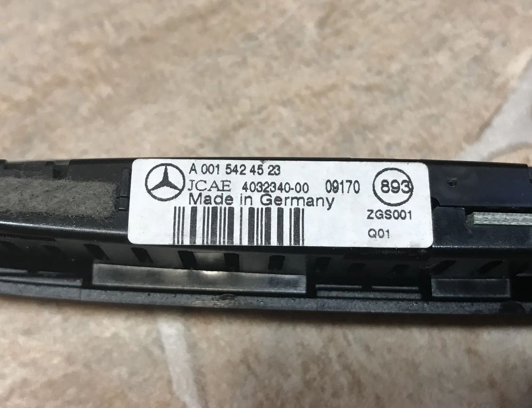 MERCEDES-BENZ E-Class W212/S212/C207/A207 (2009-2016) Парктроник PDC Дисплей A0015424523 17370860