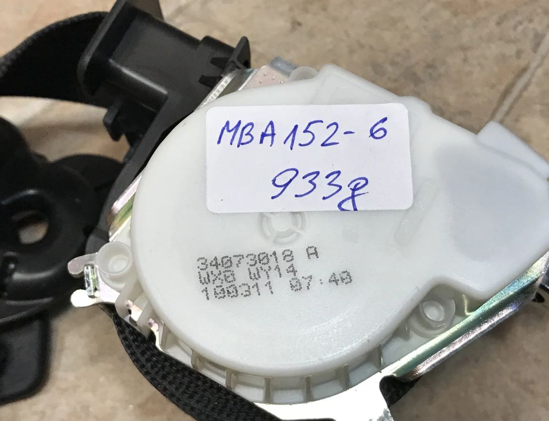 BMW 3 Series E90/E91/E92/E93 (2004-2013) Priekšējā kreisā drošības josta 7130277 17574770