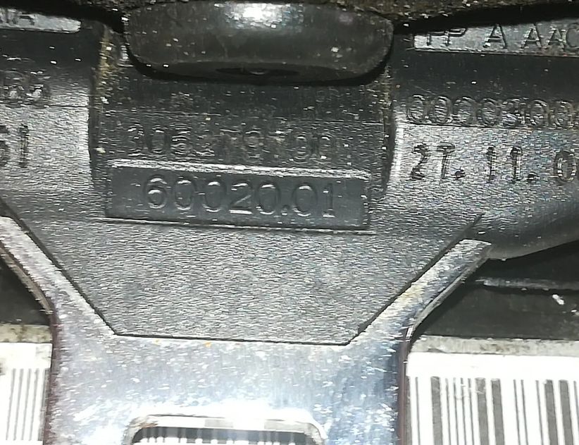 BMW 3 Series E90/E91/E92/E93 (2004-2013) Aizmugurējā kreisā drošības josta 305279799001 23248934