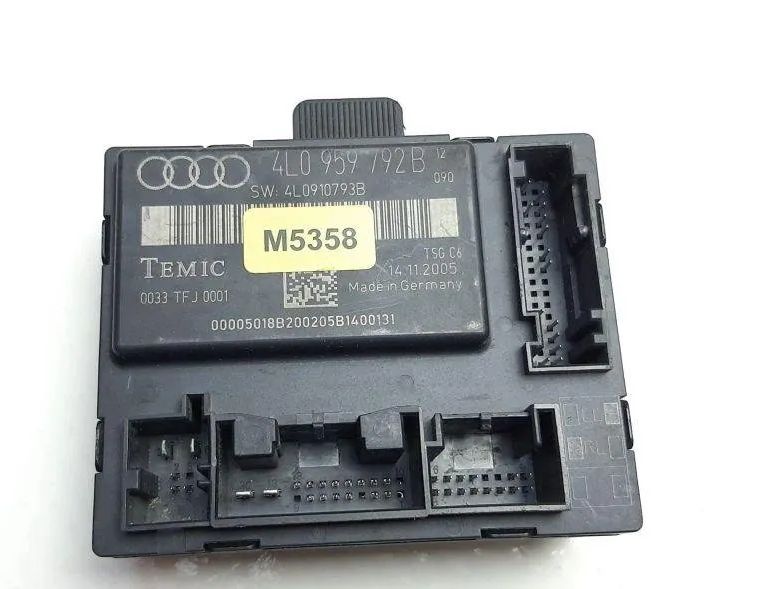 AUDI Q7 4M (2015-2024) Rear Right Door Control Unit 4L0959792B,M5358 31908091
