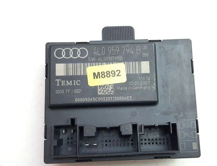 AUDI Q7 4M (2015-2024) Rear Left Door Control Unit M8892,4L0959794B 31908102