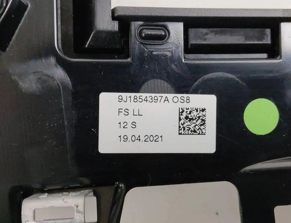 PORSCHE Taycan 1 generation (2019-2023) Отделочный щит панели  9J1854397A 31930311