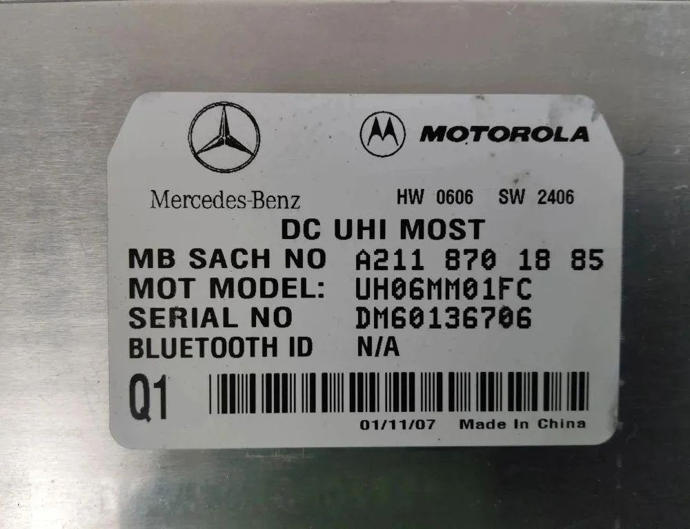 MERCEDES-BENZ CLS-Class C219 (2004-2010) Блок управления Bluetooth A2118701885 31930888