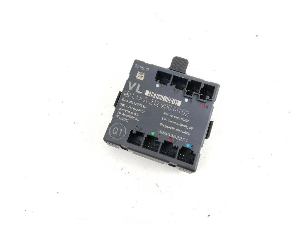 MERCEDES-BENZ C-Class W204/S204/C204 (2004-2015) Aizmugurējo kreiso durvju vadības bloks A2129004002,A2129028001 31931368