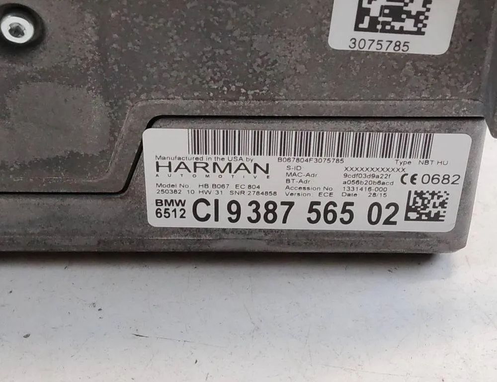 BMW X6 F16 (2014-2020) Music Player With GPS 9387565 31936441