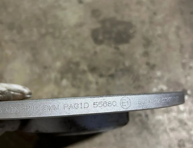 CITROËN Berlingo 3 generation (2018-2024) Aizmugurējais labais bremžu disks 1609582880 28583539