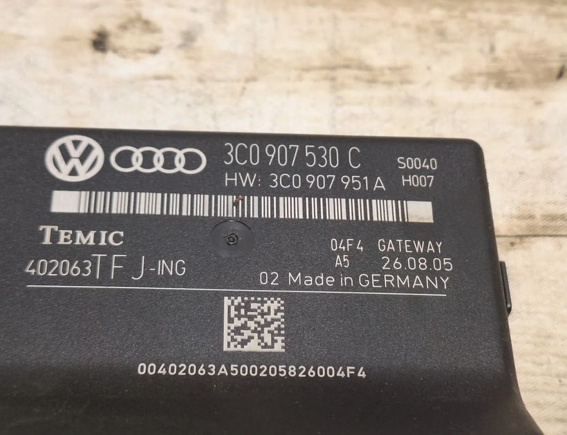 VOLKSWAGEN Passat B6 (2005-2010) Vārtejas vadības bloks 3C0907530C,3C0907530,3C0907951A,3C0907951 33096273
