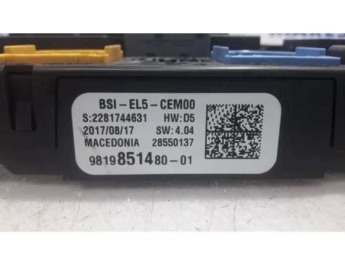 PEUGEOT 308 T9 (2013-2021) Блок управления двигателем 9815905380,9806671980,1611717480,9823238580,A2C1444650001,9819851480,981985148001,36448200,98105588ZD 26874830