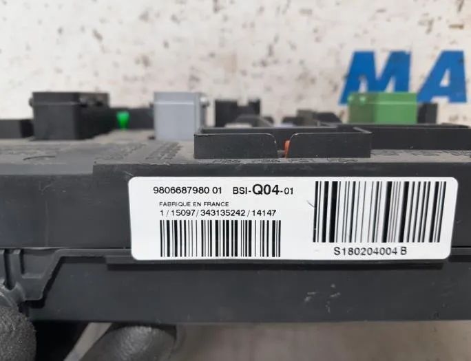 CITROËN C4 Picasso 2 generation (2013-2018) Блок предохранителей 9806687980,S180204004B,BSIQ04,343135242 27182900