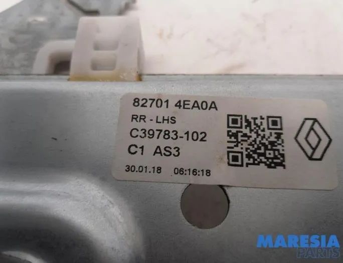 RENAULT Kadjar 1 generation (2015-2024) Rear left door window lifter 827014EA0A,SD887509 27393568