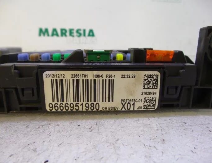 CITROËN DS3 1 generation (2010-2015) Блок управления двигателем 9666729680,0281019820,9805947580,194489,0000194489,1608842080,657077,6580YJ 27416837